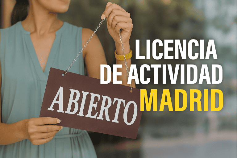 Licencia de Actividad en Madrid