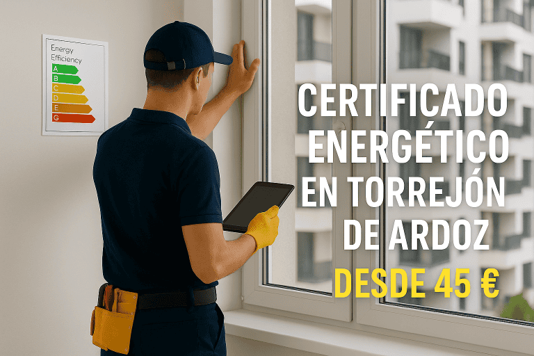 certificado energetico en torrejon de ardoz